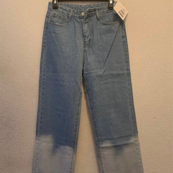 ✨HP✨NWT j.ing blue ombré straight jeans - Picture 5 of 11